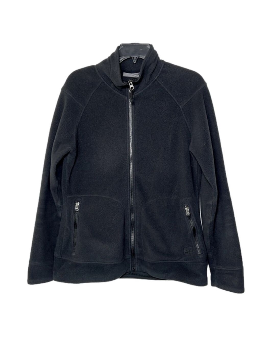 Rei Black Long Sleeve Zip Up Fleece Women’s Jacket - Size Large